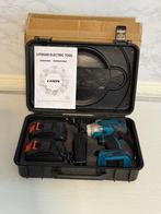 elektrische slagmoersleutel nutrunner 2batterijen21voltNieuw, Auto diversen, Autogereedschap, Ophalen of Verzenden, Zo goed als nieuw