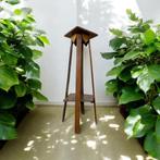 Vintage hoge staander / plantenstaander / pied de stal, Ophalen of Verzenden