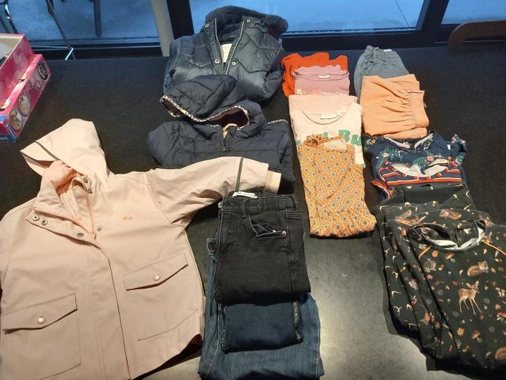 16 stuks meisjeskleren !!! - prima staat - topmerken, Enfants & Bébés, Vêtements enfant | Taille 116, Comme neuf, Fille, Ensemble