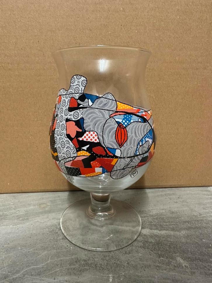 Duvel glas Madonna, Collections, Marques de bière, Comme neuf, Duvel, Enlèvement