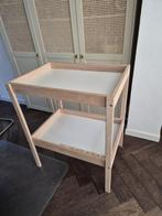 Ververstafel - SNIGLAR Commode - beuken/wit, 72x53 cm, Minder dan 75 cm, 50 tot 70 cm, Zo goed als nieuw, Voetruimte