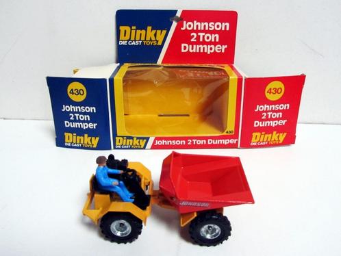 Dinky Toys 430 Johnson 2Ton Dumper (1976) Meccano Kiepwagen, Hobby en Vrije tijd, Modelauto's | 1:43, Nieuw, Overige typen, Dinky Toys