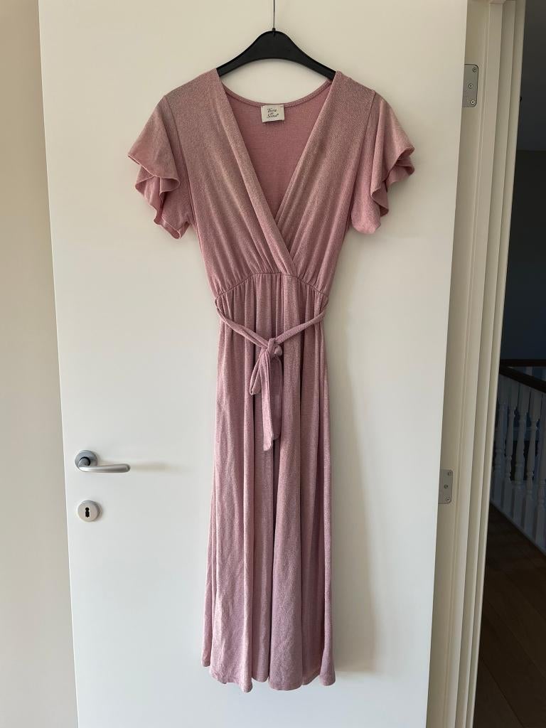 Lange jurk Terra Di Siena maat TU, Terra di Siena, Ophalen of Verzenden, Zo goed als nieuw, Roze