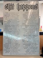 poster met kader, Verzamelen, Ophalen, Zo goed als nieuw, Rechthoekig Staand, Met lijst