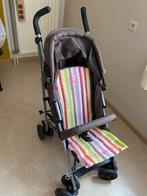 Kinderbuggy opplooibaar, bruin, met regenhoes en voetenzak., Kinderen en Baby's, Buggy's, Ophalen