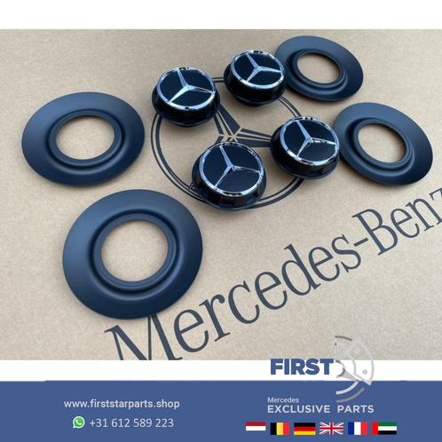 AMG NAAFKAPPEN SET 4 ZWART voor W253 C253 GLC63 GLC63S NAAFD, Autos : Pièces & Accessoires, Autres pièces automobiles, Neuf, Enlèvement ou Envoi