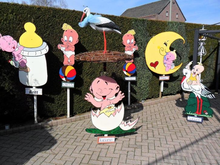 Geboorteborden, Geboortebord huur goedkoopst naar keuze., Kinderen en Baby's, Kraamcadeaus en Geboorteborden, Nieuw, Geboortebord
