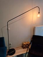 Staande lamp Ellis zwart met stenen voet, Ophalen, Retro Vintage, 200 cm of meer, Zo goed als nieuw