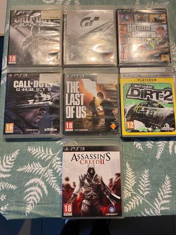 PS 3 spelletjes  5€ stuk. beschikbaar voor biedingen