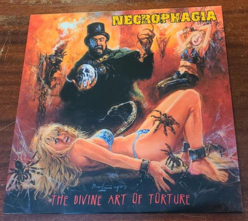 Necrophagia ‎– The Divine Art Of Torture(LP/NEW), CD & DVD, Vinyles | Hardrock & Metal, Neuf, dans son emballage, Envoi