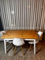 Table PINNTORP IKEA + 4 chaises – excellent état !, Huis en Inrichting, Tafels | Eettafels, Ophalen, Zo goed als nieuw