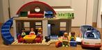 Playmobil 1,2,3 huis en reisbus, Kinderen en Baby's, Speelgoed | Playmobil, Complete set, Ophalen of Verzenden, Zo goed als nieuw