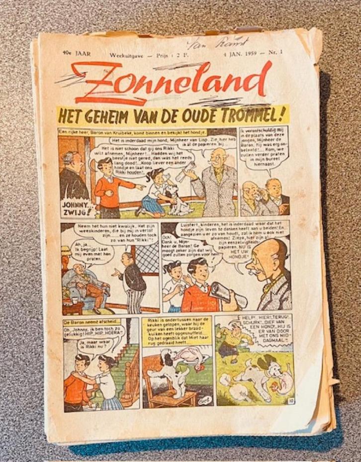 Te koop: Zonneland, Verzamelen, Tijdschriften, Kranten en Knipsels, Tijdschrift, 1940 tot 1960, Ophalen of Verzenden