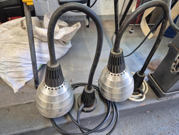 Industriële lamp, Huis en Inrichting, Lampen | Hanglampen, Ophalen, Gebruikt, 50 tot 75 cm