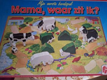 "Mama, waar zit je? " kinderspel 3 tot 7 jaar beschikbaar voor biedingen