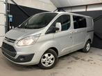Ford Transit Custom 2.0CDTI, Automaat, bj2017, Dubbel Cabine, Auto's, Automaat, Stof, Euro 6, Parkeersensor