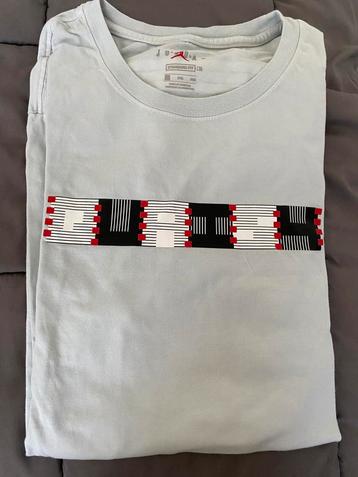 Tee-shirt Jordan blanc, Enlèvement ou Envoi, Comme neuf, Autres tailles, Blanc