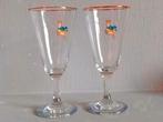 2 babycham glazen, Verzamelen, Glas en Drinkglazen, Ophalen of Verzenden