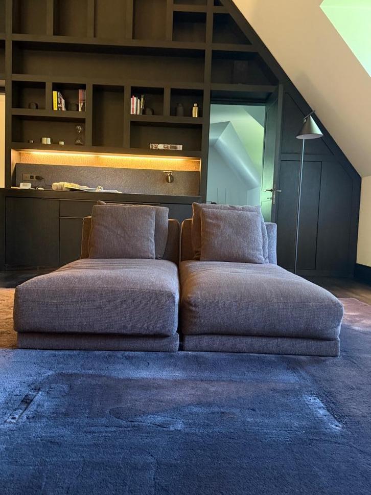 Lounge sofa B&B Italia, Huis en Inrichting, Zetels | Zetels en Chaises Longues, Gebruikt, Tweepersoons, Minder dan 150 cm, 150 cm of meer