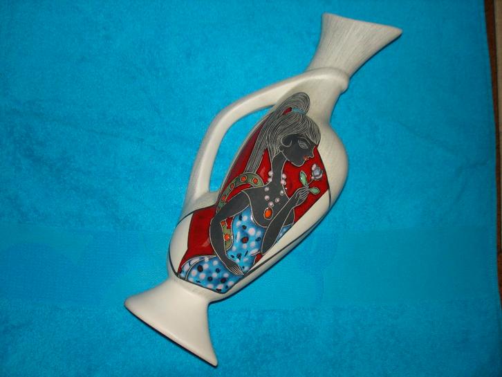 Vase San Marino Libertas Italy, Antiquités & Art, Antiquités | Céramique & Poterie, Enlèvement ou Envoi