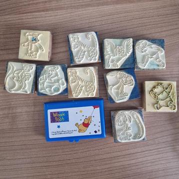 Houten stempelset Winnie the Pooh beschikbaar voor biedingen
