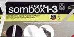 SOMBOX FLOOR OMB standard SONOS 1-3 Z/W et sonos 5 Z 1x, TV, Hi-fi & Vidéo, Enceintes, Sorento, Haut-parleur central, Enlèvement ou Envoi