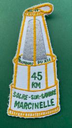 SOLRE-SUR-SAMBRE - Écusson rare en tissu brodé, Collections, Enlèvement ou Envoi