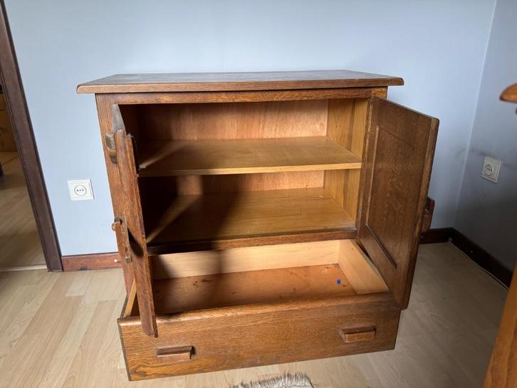 Massief Houten Opbergkast, Huis en Inrichting, Kasten | Overige, Ophalen