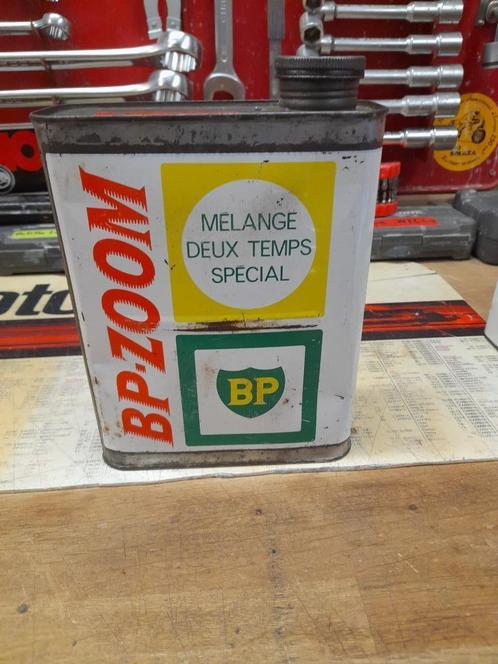 oude lege oliekan BP bp-zoom, Verzamelen, Blikken, Gebruikt, Overige, Overige merken, Verzenden