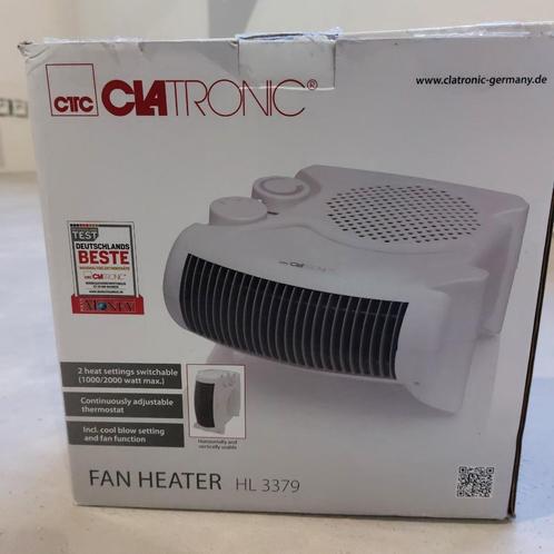 Clatronic 1kw/2kw luchtverhitter, Doe-het-zelf en Bouw, Verwarming en Radiatoren, Zo goed als nieuw, Radiator, 800 watt of meer