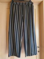 gestreepte damesbroek, K-design, Zwart, Maat 46/48 (XL) of groter, Ophalen of Verzenden