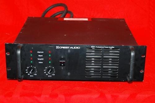 CREST AUDIO 8001, TV, Hi-fi & Vidéo, Chaîne Hi-fi, Utilisé, Autres marques, Enlèvement