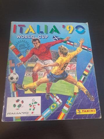 Album Panini Italia 90 football complet beschikbaar voor biedingen