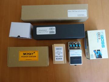 Boss DD-3 Japan ,One controle ,chorus Tone city,Mosky beschikbaar voor biedingen