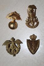 4 insignes ABL, Verzamelen, Verzenden, Landmacht, Embleem of Badge