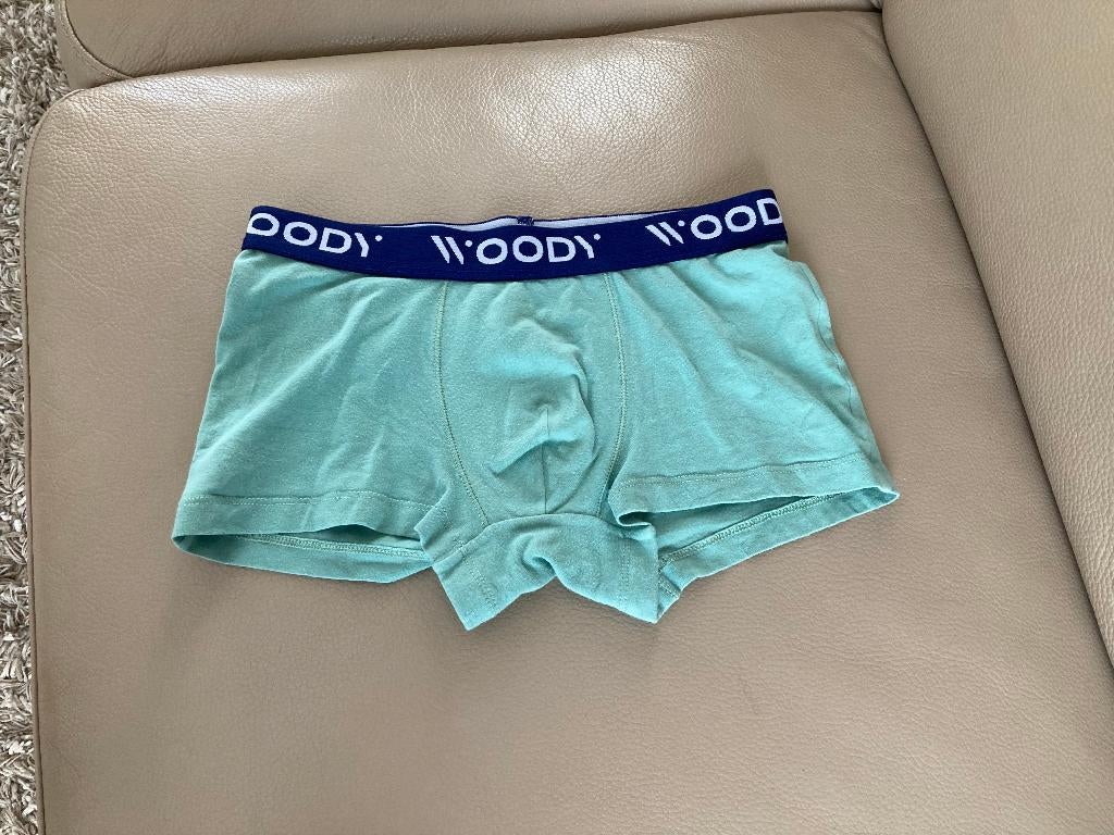 Effen groen onderbroekje, Woody, 152, 12 jaar, Kinderen en Baby's, Kinderkleding | Maat 152, Nacht- of Onderkleding, Ophalen of Verzenden