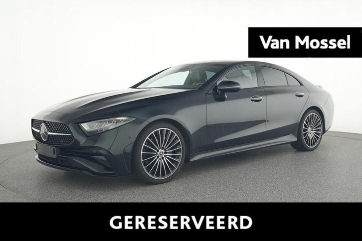 Mercedes-Benz CLS-klasse 220 d AMG Line + NAPPA LEDER + BURM, Auto's, Mercedes-Benz, Bedrijf, Te koop, CLS, 360° camera, ABS, Adaptive Cruise Control