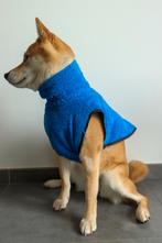 Blauwe microvezel badjas voor huisdieren, Ophalen of Verzenden, Zo goed als nieuw, Hondenbadjas