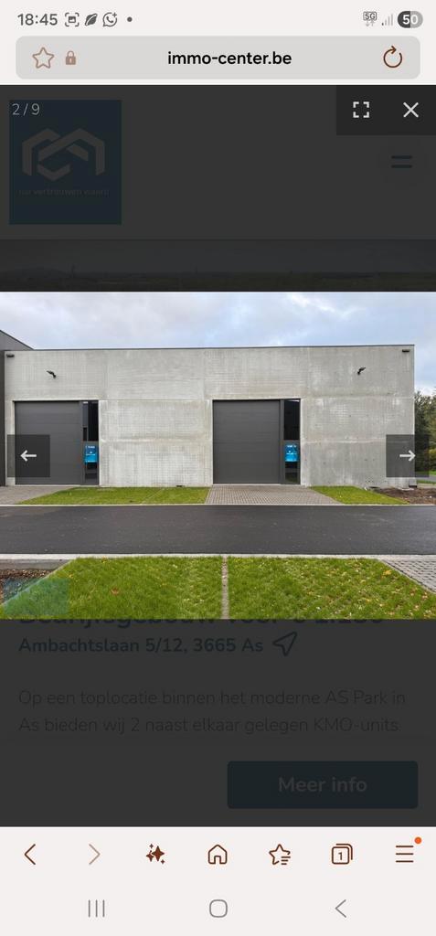 Bedrijfsgebouw voor € 1.150 te huur, Zakelijke goederen, Bedrijfs Onroerend goed