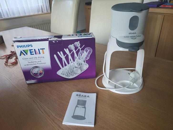 Chauffe-biberon Beaba et Egouttoir Philips Avent, Kinderen en Baby's, Babyvoeding en Toebehoren, Zo goed als nieuw, Flessen- of potjesverwarmer
