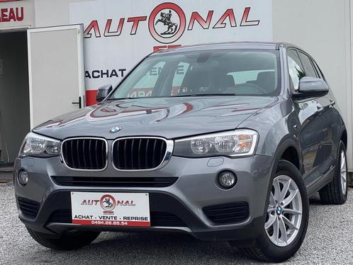 BMW X3 2.0 dAS xDrive20 190CH*Notebook*EURO 6B*GPS*PDC*Clim, Auto's, BMW, Bedrijf, X3, ABS, Airbags, Airconditioning, Alarm, Bluetooth