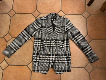 Blazer en bouclé à carreaux - NEUF disponible aux enchères