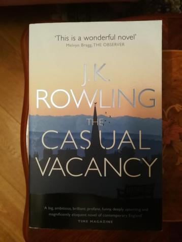J.K. ROWLING - the Casual Vacancy - engels beschikbaar voor biedingen