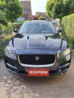 JAGUAR F-PACE 2.0 AWD AUTOMAAT BLAUW, Auto's, Automaat, Blauw, Leder, Particulier