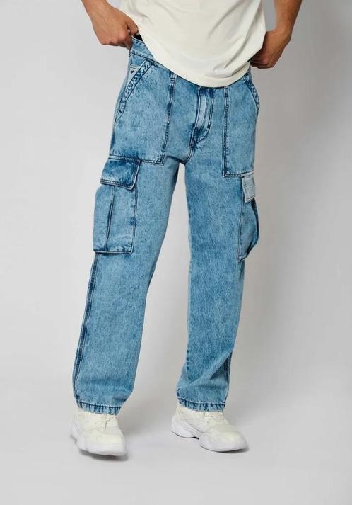 Losse jeans voor heren Asher — Kaporal, Kleding | Heren, Spijkerbroeken en Jeans, Gedragen, W33 - W34 (confectie 48/50), Blauw