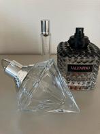 Glaskunst, lot 3 lege parfumflesjes., Enlèvement ou Envoi, Comme neuf