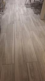 Carrelage NEUF parquet 20x120 – 100m², Huis en Inrichting, Ophalen of Verzenden, Nieuw, Grijs, Parket