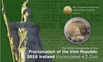 2 euro Ierland 2016 Paasopstand BU in CC, Postzegels en Munten, Munten | Europa | Euromunten, 2 euro, Ierland, Ophalen of Verzenden