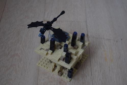 Lego 21107 Minecraft Micro World The End, Kinderen en Baby's, Speelgoed | Duplo en Lego, Zo goed als nieuw, Lego, Complete set