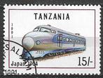 Tanzania 1991 - Yvert 790 - Locomotief - Japan (ST), Timbres & Monnaies, Timbres | Afrique, Affranchi, Envoi, Tanzanie